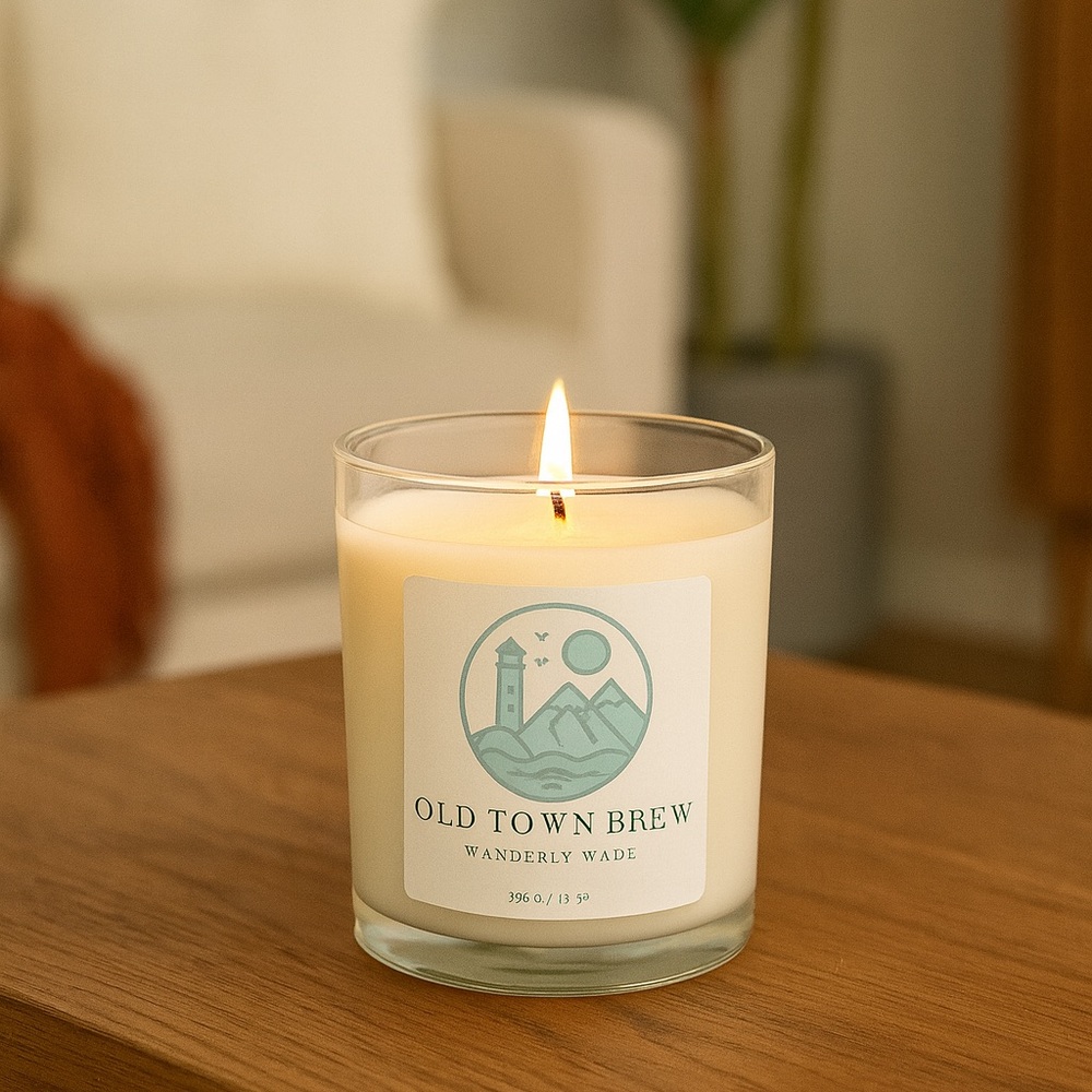 Scented Candle - Cream 10 oz